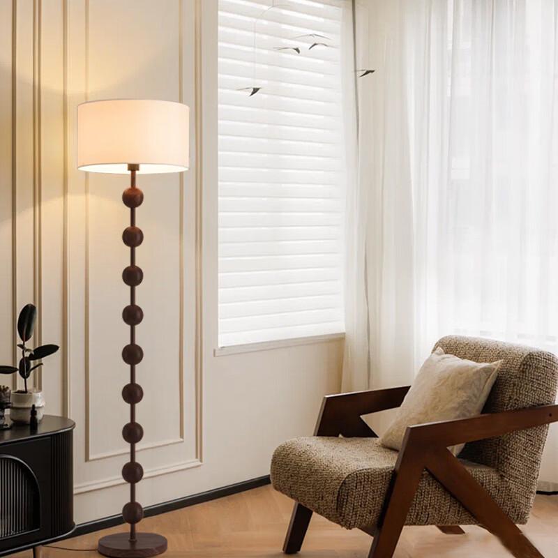 OEING Cream Stepless Remote Control Floor Lamp