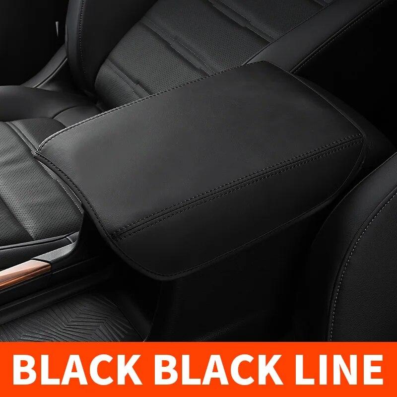 Para Honda CRV CR-V 2017- Cubierta de Cuero para la Tapa de la Consola Central Reposabrazos Interior del Coche Decoración Accesorios