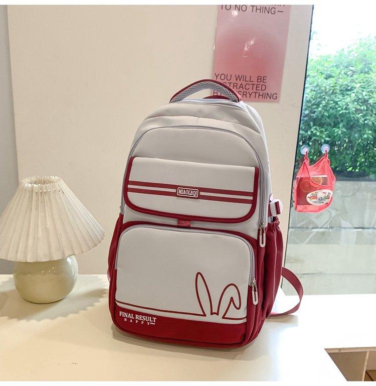 Schoolbag New Ins Lightweight Versatile Durable College Style Large Capacity School Bag Junior High School Student College Student Backpack