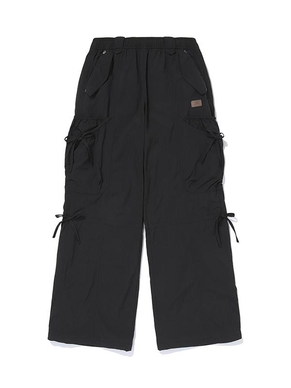 BBC EARTH W Warm Fit String Pants_Black