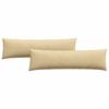 Sofa Cushions 2 Pieces Gray Green 145 X 40 Cm Cord Fabric