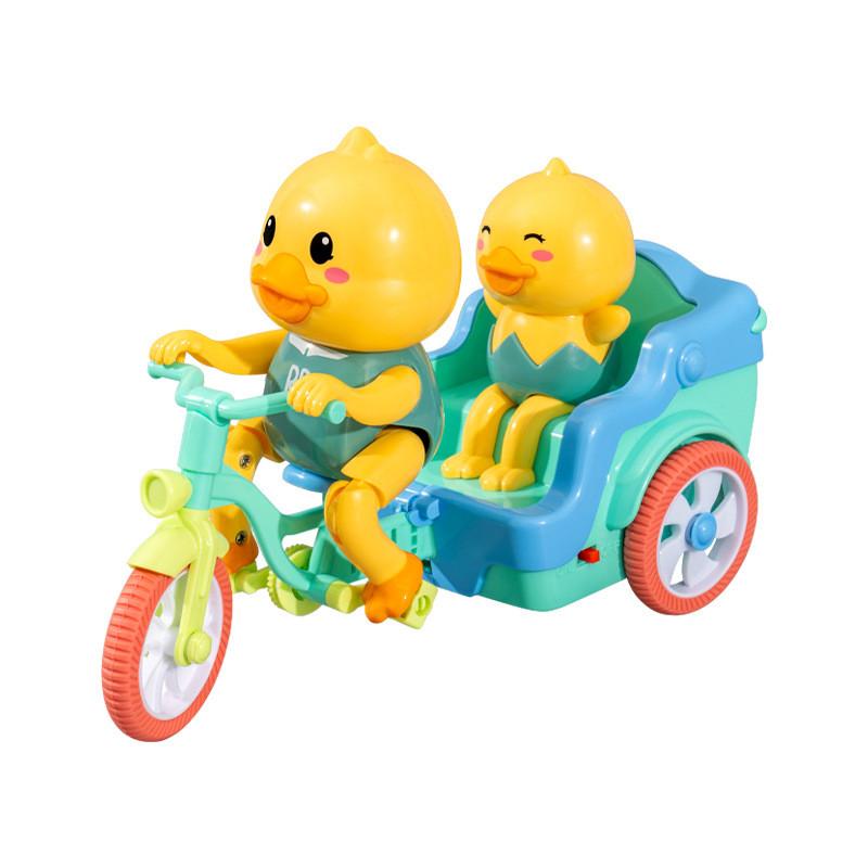 Baby Lernspielzeug Blinklicht Musik Soundeffekte Niedliche Ente Dreirad Für Kinder