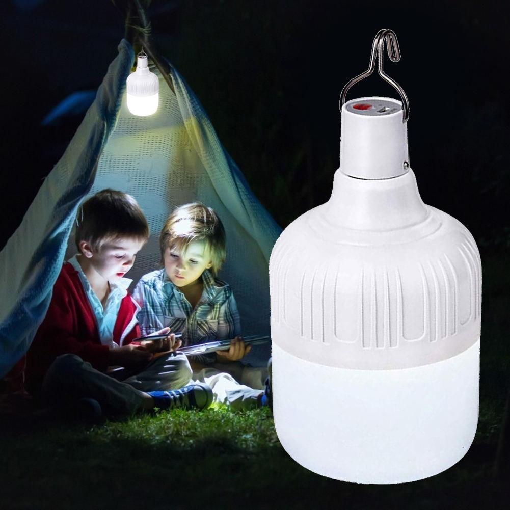 Portable Camping Lights Rechargeable Lamp Led Light Lantern Emergency Bulb High Power Tents Lighting Camping Equipment Bulb
