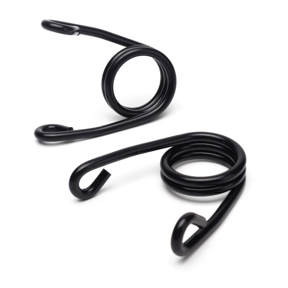 Karun Solo Seat Spring Bracket Kit for Harley Sportster, Turbos, Choppers, Custom Bikes (Black 04)