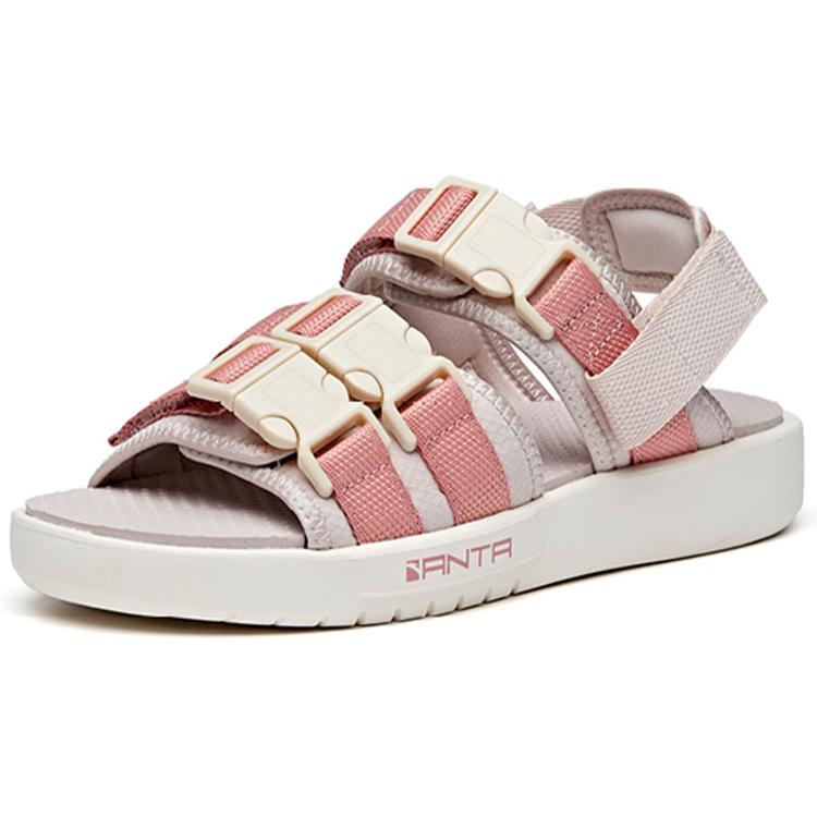 Anta Life Collection Beach Sandals Women's Gray Pink 922036901-4