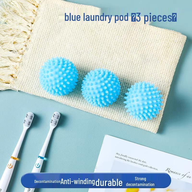 Fully Automatic Washing Machine Laundry Ball: Stain Remover, Anti-Tangling, Anti-Knotting, Hair Removal, Magic Clothes Cleaner for Household Use