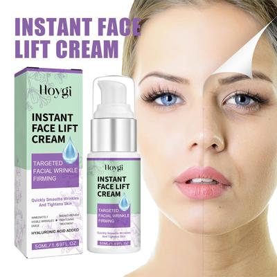 Hoygi Anti-Wrinkle Lifting Facial Cream 50ml: Anti-wrinkle, Reduces Wrinkles, Smooths and Refines Skin, Hydrates and Firms the Face.