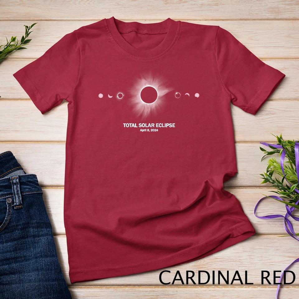 Solar Eclipse Shirt 2024 Total Eclipse T-Shirt Unisex T-shirt 3 S