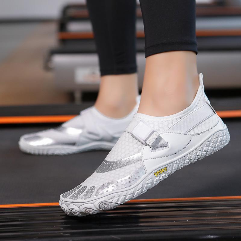 Leichte, rutschfeste Barfuß-Wasserschuhe - Atmungsaktiv, mit dicker Sohle, minimalistisches Design für Strand und Schwimmen, Unisex.