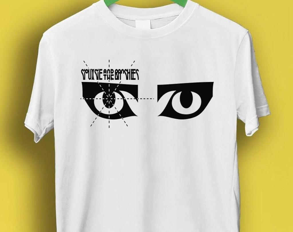 Siouxsie And The Banshees Meilleur des Yeux Haut Unisexe Cool Meilleur Cadeau Musique Film Cinéma Culte Joueur Haut T-shirt P3504
