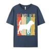 Beaglier Vintage Retro Classis Dog Tshirt Funny Shirt Cotton Student Unisex Tees Group Tshirts Design Plain