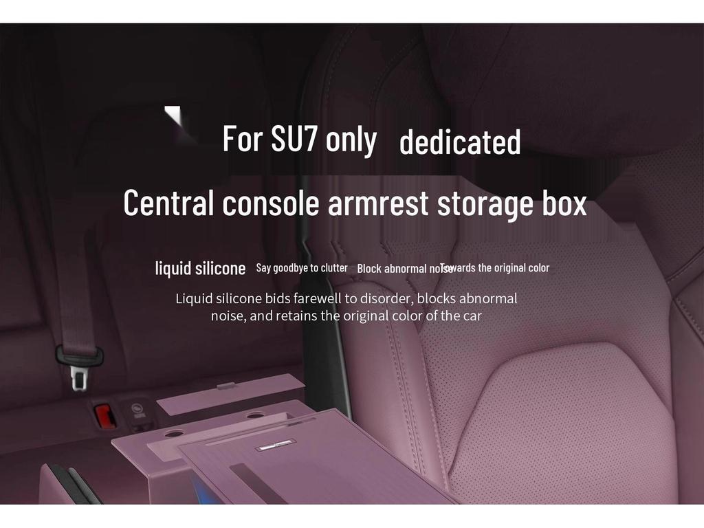 Compatible Storage Box for Xiaomi SU7/YU7 Car Interior