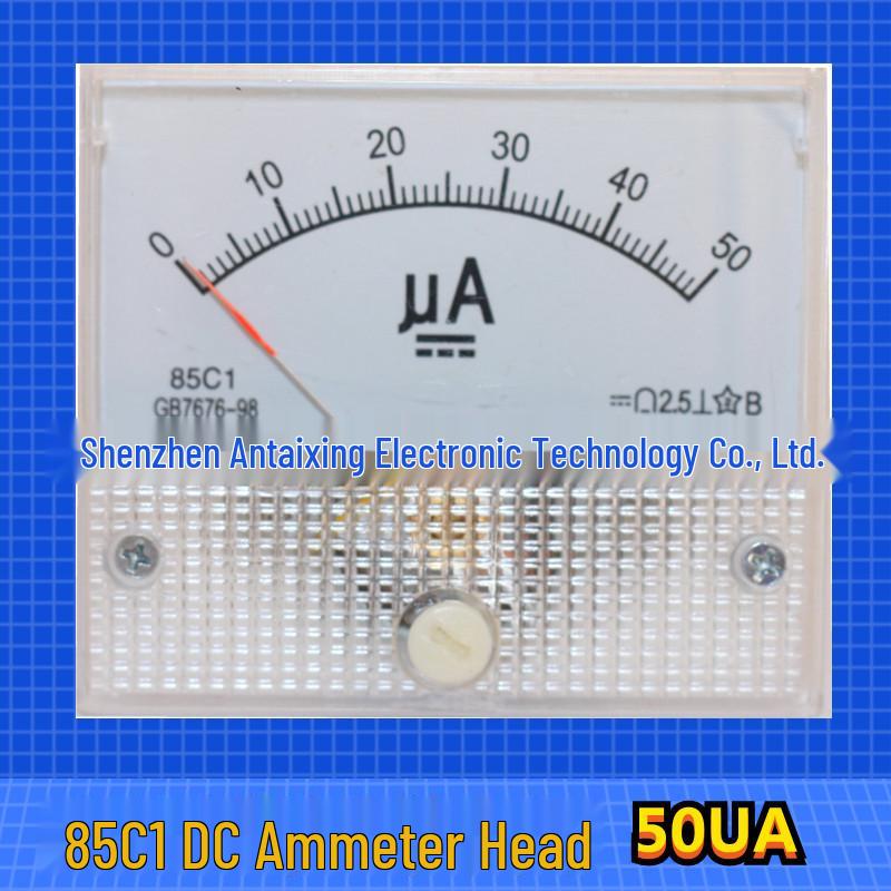 85C1 DC Zeiger-Amperemeter: 50mA-10A Bereich