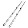 VEVOR Linear Guide Rail Set, SBR20 1500mm, 2 PCS 59 In/1500 Mm SBR20 Guide Rails and 4 PCS SBR20UU Slide Blocks