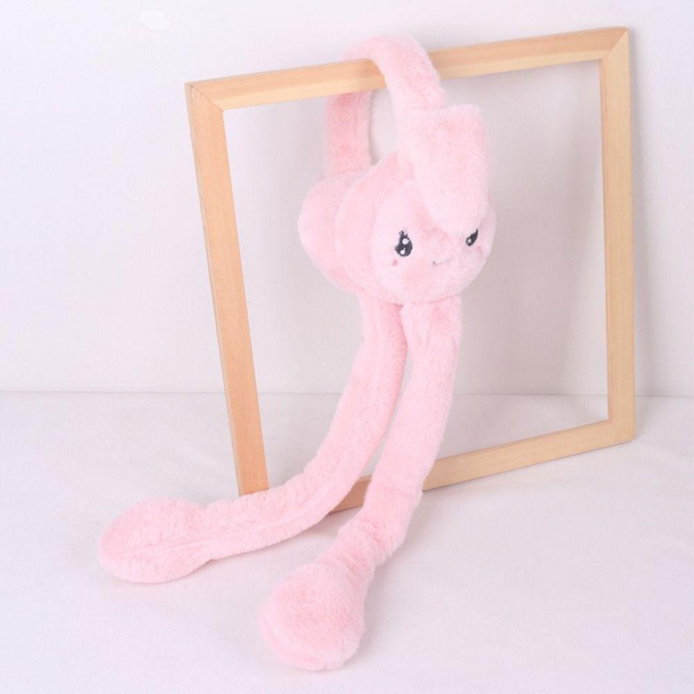 Caps Moving Rabbit Earmuffs Ears Protection Ear Warmers Winter Plush Ear Muffs