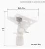 Rotating 360° Adjustable Plastic Rocker Arm Sprinkler for Lawn & Agricultural Irrigation