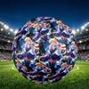 Sailor Moon Print Size 5 Soccer Ball, PU Wear Resistant Football for Match Training and Daily Practice, Birthday Gift for Soccer Fans