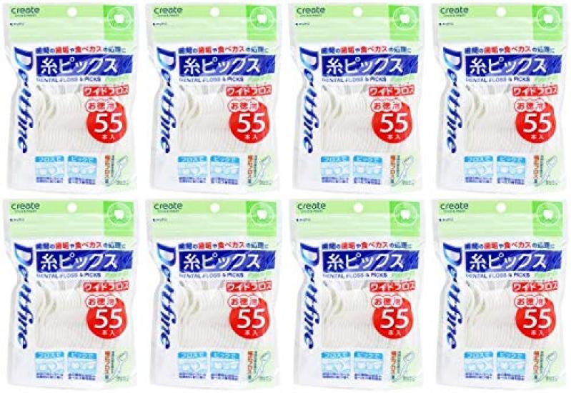 

Зубчатые нити Dent Fine Thread Picks 55P Wide [Оптовая закупка] [x8 шт.]