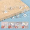 5Pcs Acrylic Nail Stand Tips Holders Chess Shaped Fingernail Diy Magnetic Training Practice Display Manicure Nail Tool
