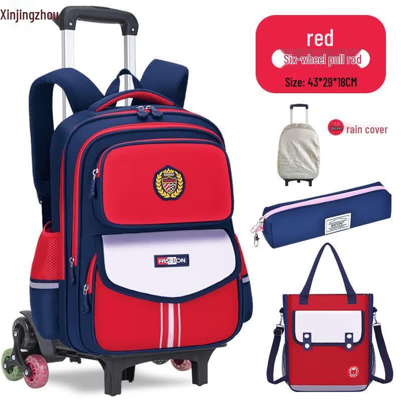 Zaino Trolley Impermeabile per Bambini Xinjingzhou
