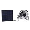 5W Solar Panel 5V High Performance Monocrystalline Solar Panel Charger with 4 Inches Fan for Outdoor Security Camera