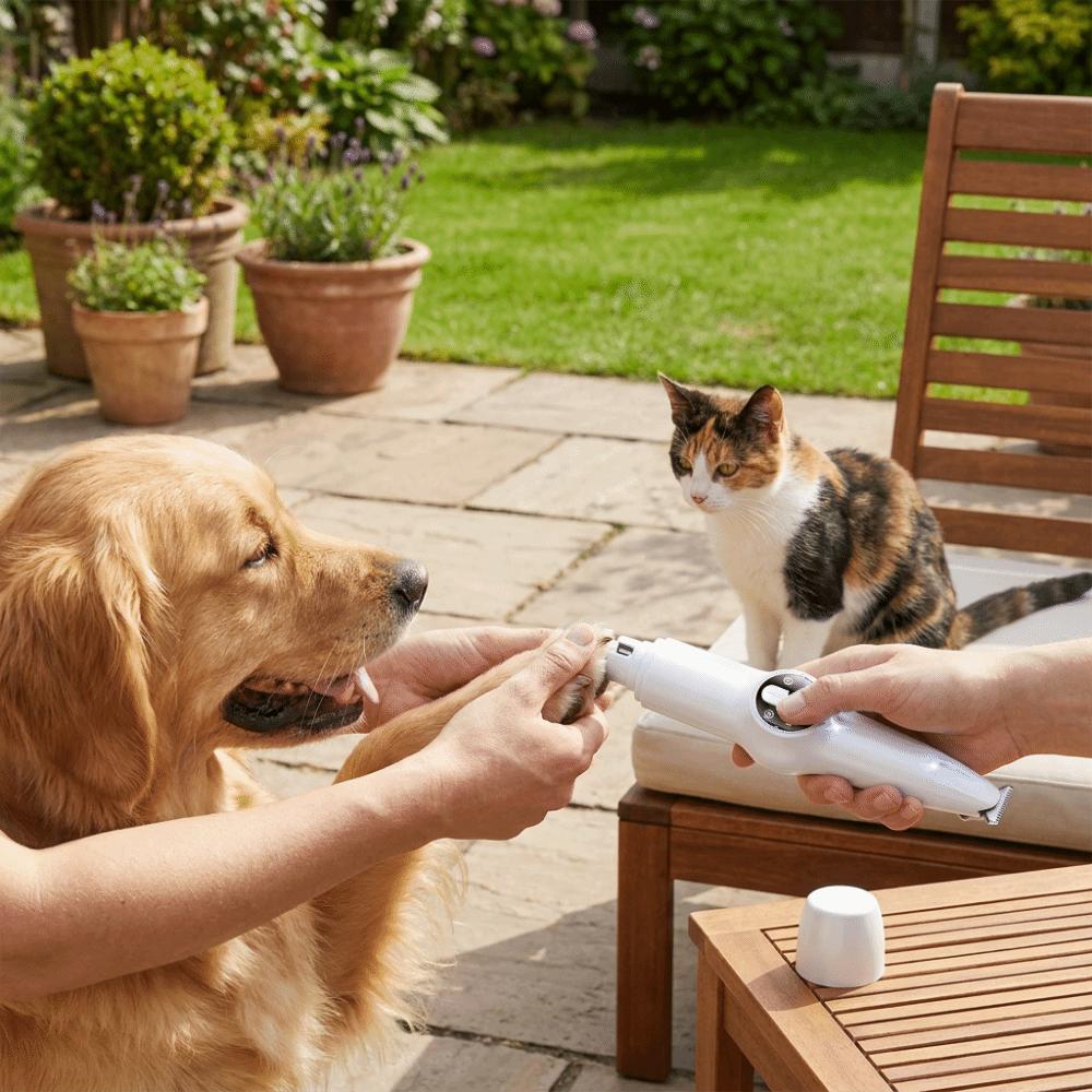 Safety Pet Electric Clipper USB Rechargeable Dog Nail Grinder Cat Nail Clippers  Dog Care