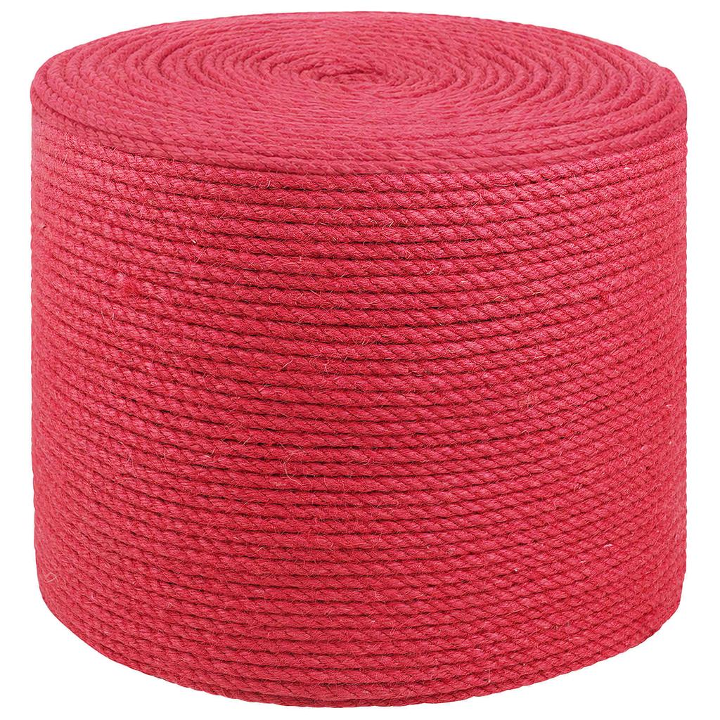 Jute Rope Red 100percent Tossa Jute