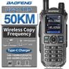 Baofeng UV-21 Pro Cópia de Frequência Sem Fio VHF UHF Potente à Prova d'Água V2 Longo Alcance UV-32 Tipo-C Rádio Amador Bidirecional