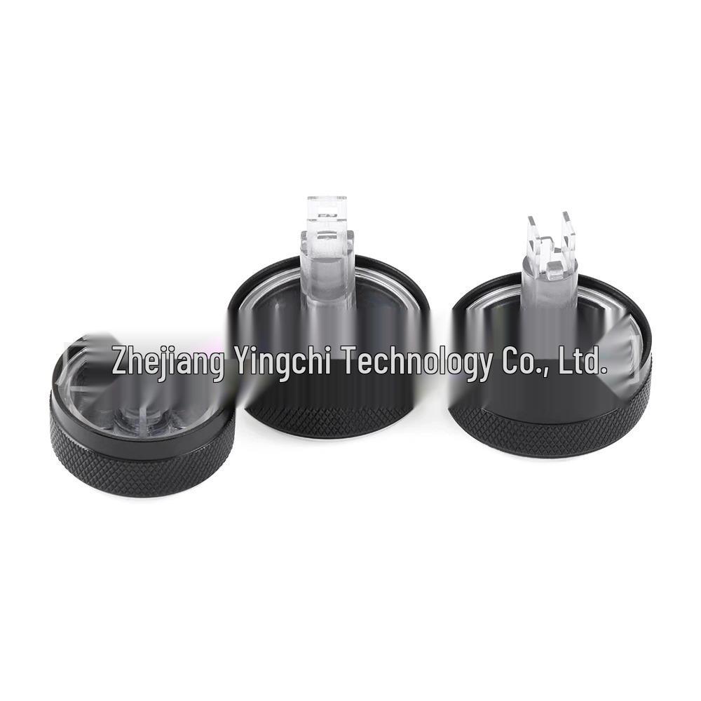 Compatible Aluminum Alloy Knob for Nissan Livina Qashqai NV200 Air Conditioning Switch