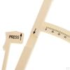 Caliper Fitness Fold Skin Measure Calipers Skinfold Test