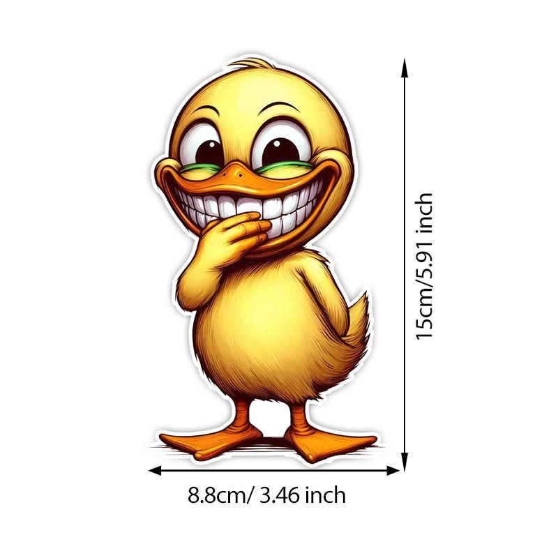 

Funny Cartoon Animal Car Stickers Waterproof Vinyl Decals Auto Body Window Bumper Decor Motorcycle Helmet Stickers TM122 A-15cm Longest Side