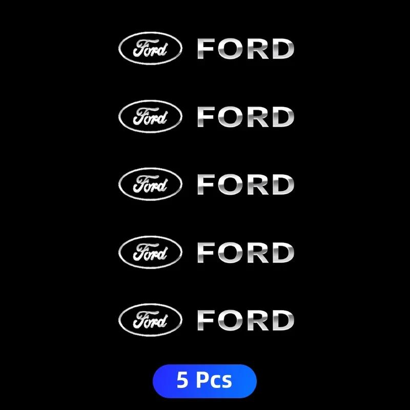 Car Metal Logo Trunk Emblem Badge Decals Sticker For Ford Focus 2 MK2 3 4 MK3 MK4 ST Mondeo Festiva Fusion Suit Fiesta Mustang