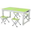 Portable Outdoor Aluminum Folding Table with Stools