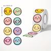 500pcs Assorted Colorful Face Stickers, 2.5cm, Ideal for Scrapbooking, Learning Rewards, Gift Tags, And Sealing Paper Envelopes