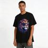 Cool Sunglasses Lion Print Trendy Street Style Loose Casual T-Shirt Pure Cotton T-shirt