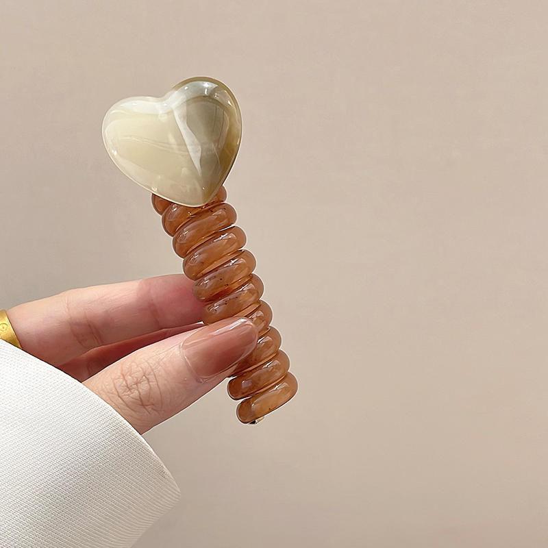 2024 New Summer Sweet Elastic Hair Bands Women Spiral Coil Telephone Wire Scrunchies Hair Ties Rope Ponytail Hair Accessories