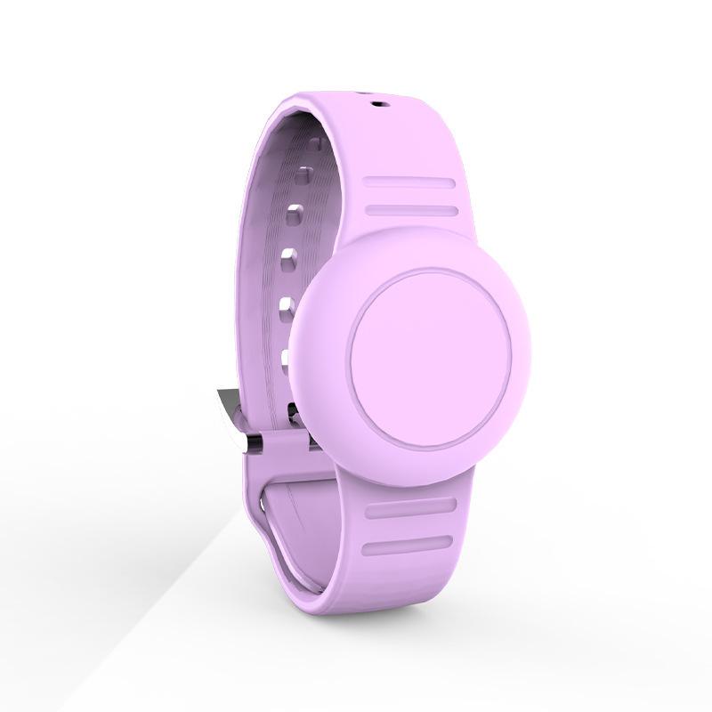 New Soft Silicone Kid Wristband for Apple Air Tag Lightweight GPS Tracker Holder Waterproof Child GPS Tracker Protector Bracelet