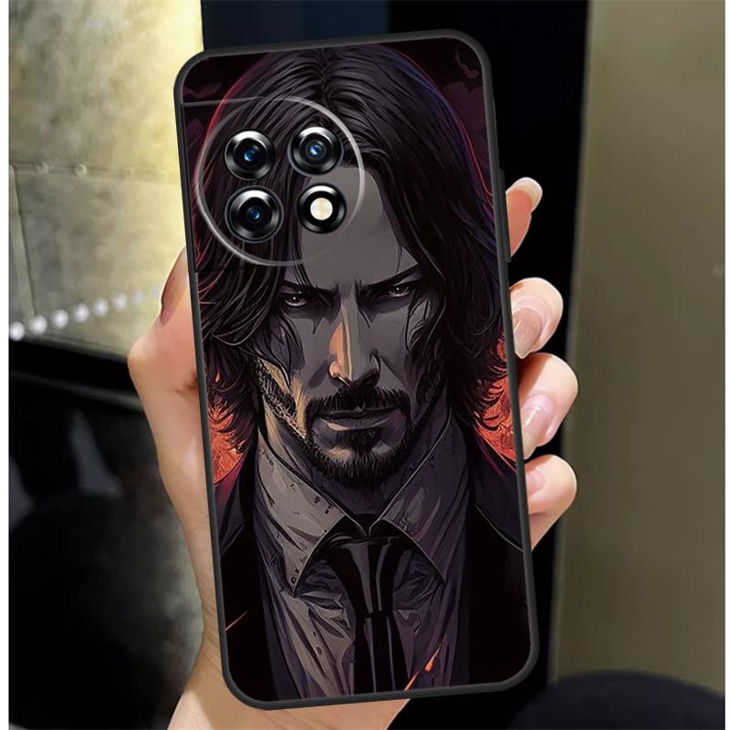John Wick Cover For OnePlus 13 13R 12 12R 11 10 Pro 8T 10T OnePlus Nord 4 CE 2 3 Lite N10 N20 N30 Case