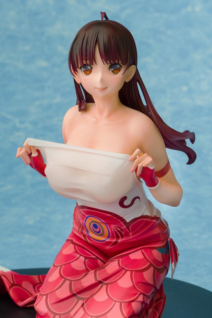 comic Anthurium 014 cover illustration Koinobori scale PVC painted finished figure 1/6