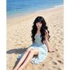 Gentle Style, Sexy Temperament, Slit Long Dress, Seaside Vacation Style, Backless Spaghetti Strap Dress for Women, Summer