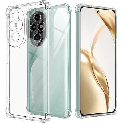 Ударостійкий силіконовий м'який чохол для Huawei Honor 200 90 70 50 Lite Pro Прозорий Ультратонкий Задня кришка Прозорий Тонкий Ударостійкий Матовий Чохол Capa