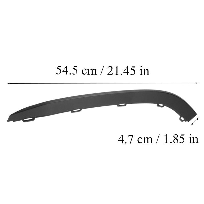 2Pcs Car Front Bumper Lip Air Deflector Valance Trim Lower Spoilers for Volkswagen VW Golf MK7 GTI 2015 2016 2017 5GG805903