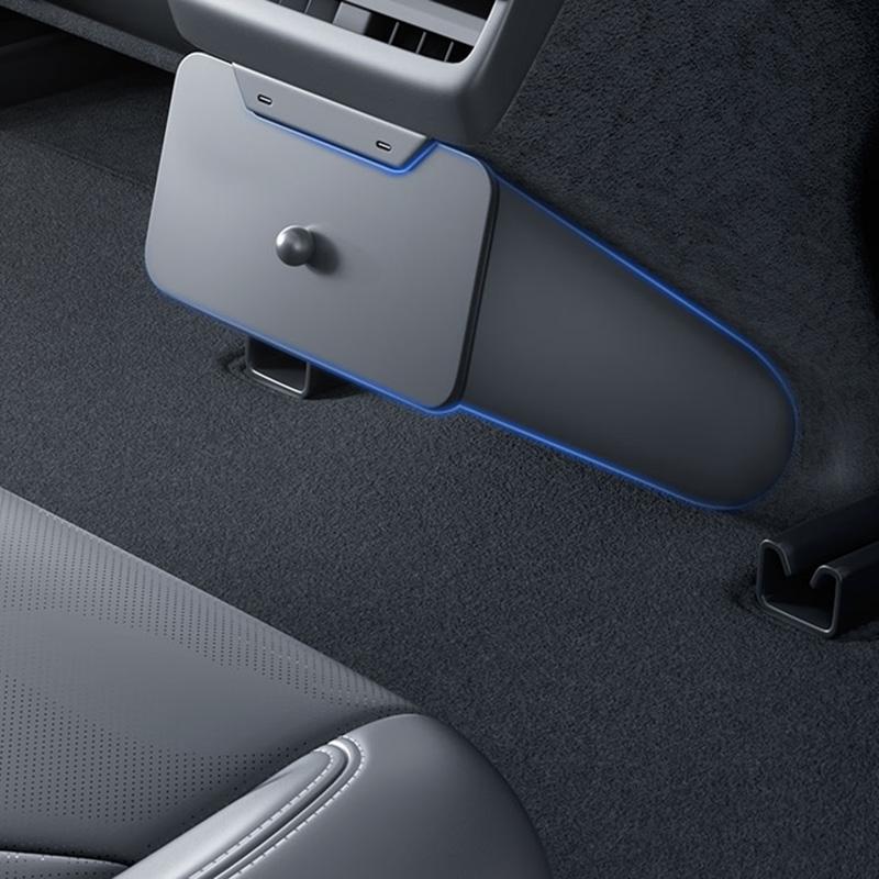 For Tesla Model 3 Highland 2024 Car Trash Bin Rear Seat Storage Box Can Garbage Bin for Tesla Model 3 Highland 2024 Accessories