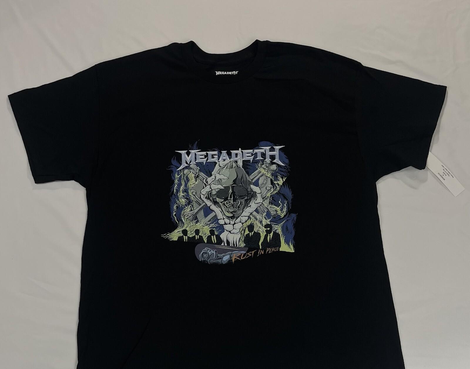 Medium) Heavy Metal Band Tour Unisex T-Shirt S