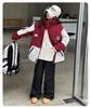 Girls' 2025 Three-in-One Windbreaker: Waterproof, Windproof, and Thickened for Autumn and Winter. Loose-fitting, Trendy Outdoor Coat.