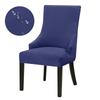 Elastic Dining Chair Covers for Sloping Back Armchairs Non Slip Slipcover for Living Room Banquet Wedding 1 or 2 Pack