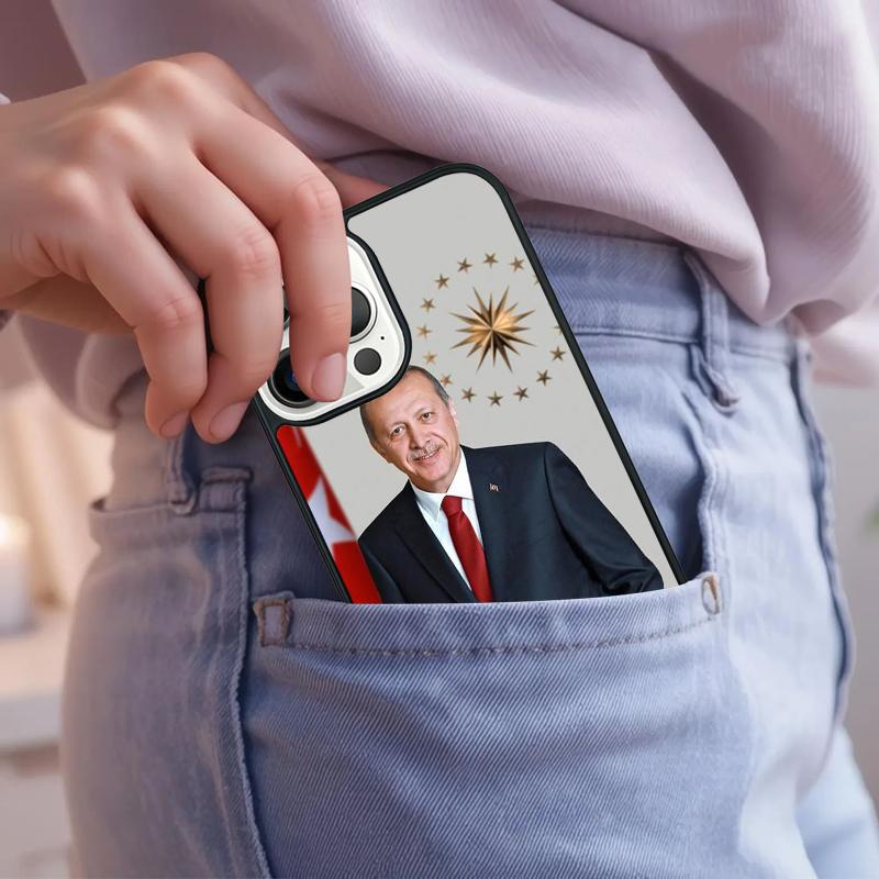 Türkei Recep Tayyip Erdogan Handyhülle Für iPhone 17 Air 15 16e 14 13 Pro Max Coque 12 11 Pro Max PLUS Hülle