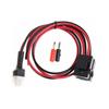 Premium 6Pin DC Power Cable 30Amp for and For Kenwood Radio TS 50s TS 60s TS 140 TS 440 TS 450 Durable and Reliable