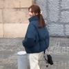 Parkas Women Coat Jacket Autumn Winter Keep Warm Puffer Jacket Stand Collar Harajuku Outwear Loose Padded Korean Fall