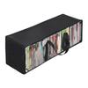 Book Storage Bag with Handle Zipper Closure Large Capacity Transparent